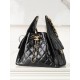 CHANEL 25 Small Handbag in Black Calfskin Leather Master(30*26*14cm)
