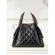 CHANEL 25 Small Handbag in Black Calfskin Leather Master(30*26*14cm)