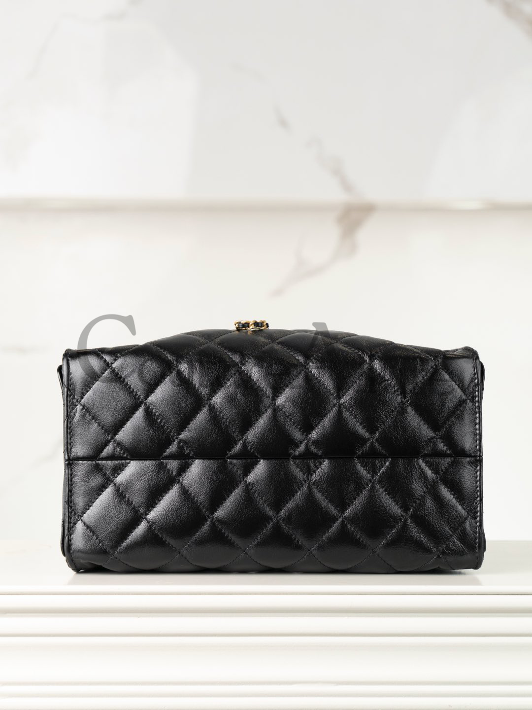 CHANEL 25 Small Handbag in Black Calfskin Leather Master(30*26*14cm)