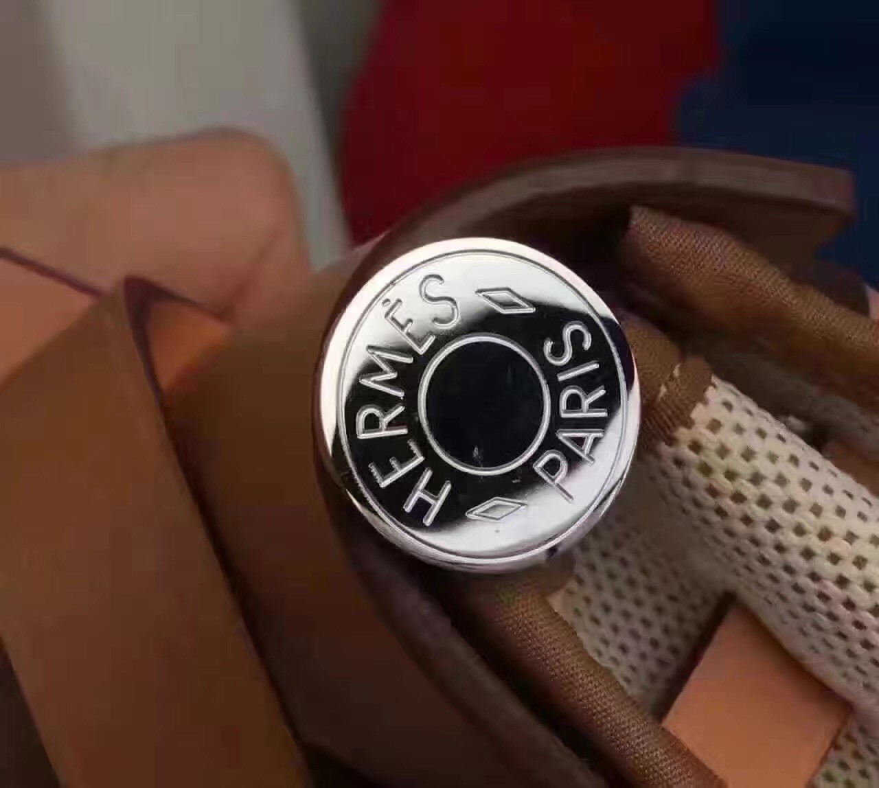 Hermes Herbag Zip PM 31cm Bag In Beige Canvas