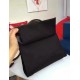 Hermes Herbag Zip PM 31cm Bag In Black Canvas