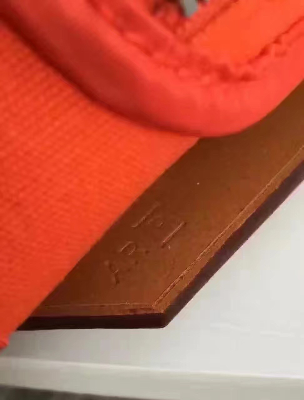 Hermes Herbag Zip PM 31cm Bag In Orange Canvas
