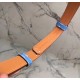 Hermes Kelly Belt In Blue Epsom Leather