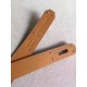 Hermes Kelly Belt In Brown Epsom Leather