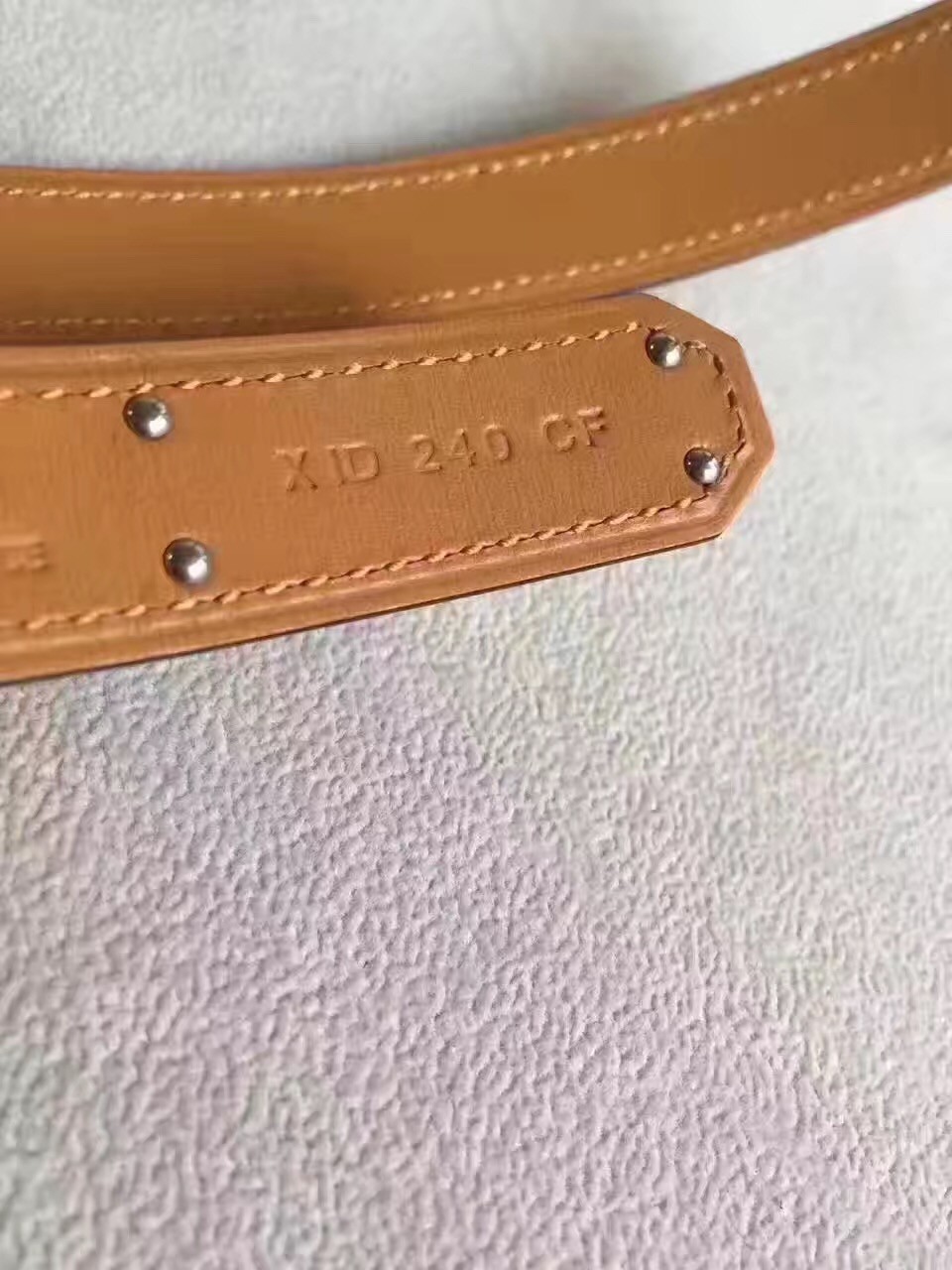 Hermes Kelly Belt In Black Epsom Leather