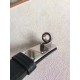 Hermes Kelly Belt In Black Epsom Leather