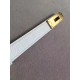 Hermes Kelly Belt In White Epsom Leather