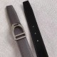 Hermes Etrier Buckle Belt & Chocolate Clemence 32 MM Strap