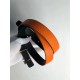 Hermes Mini Constance Belt Buckle & Orange Epsom 24 MM Strap
