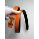 Hermes Mini Constance Belt Buckle & Orange Epsom 24 MM Strap