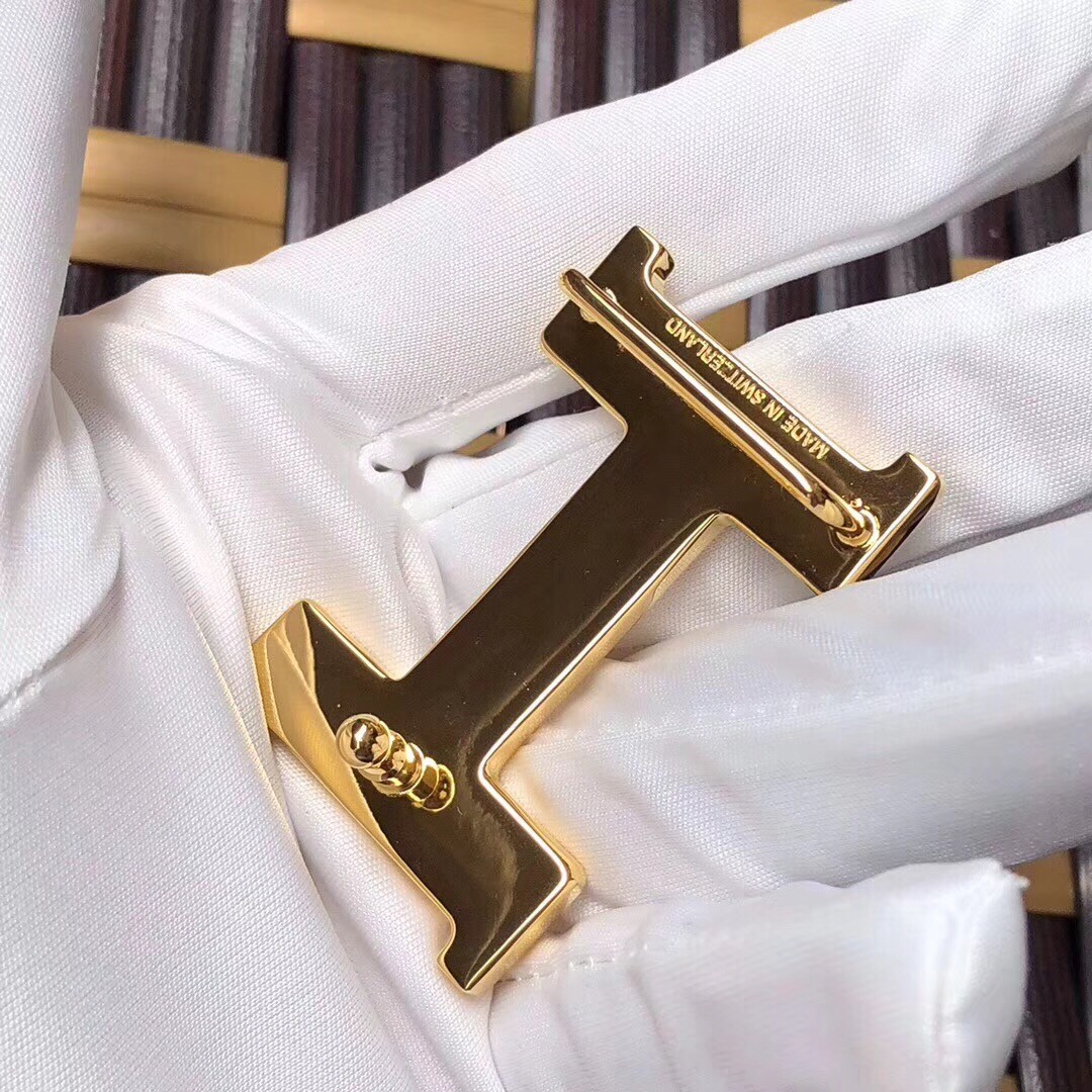 Hermes Mini Constance Belt Buckle & Orange Epsom 24 MM Strap