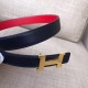Hermes Mini Constance Belt Buckle & Red Epsom 24 MM Strap