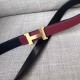 Hermes Mini Constance Belt Buckle & Ruby Epsom 24 MM Strap