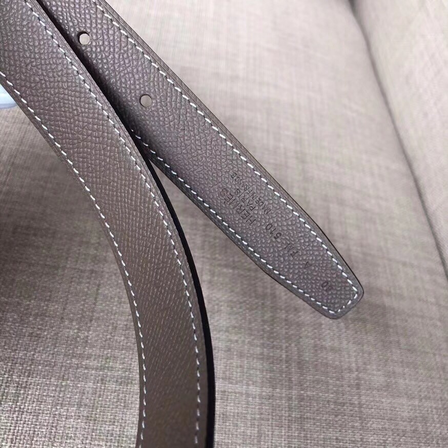 Hermes Mini Constance Belt Buckle & Taupe Epsom 24 MM Strap