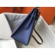 Hermes Bleu Saphir Epsom Kelly 32cm Sellier Handmade Bag