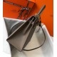 Hermes Taupe Epsom Kelly 32cm Sellier Bag