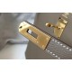 Hermes Taupe Epsom Kelly 32cm Sellier Bag