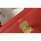 Hermes Red Epsom Kelly 32cm Sellier Bag