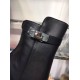 Hermes Noir Joueuse Ankle Boots