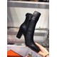 Hermes Noir Joueuse Ankle Boots