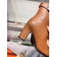 Hermes Camel Joueuse Ankle Boots