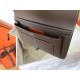 Hermes Bicolor Dogon Duo Wallet In Black/Taupe Leather