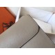 Hermes Grey Epsom Constance Long Wallet