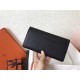 Hermes Black Epsom Constance Long Wallet