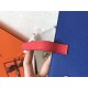 Hermes Bi-Color Epsom Bearn Wallet Electric Blue/Piment