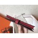 Hermes Bi-Color Epsom Bearn Wallet Black/Ruby