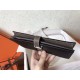Hermes Bi-Color Epsom Bearn Wallet Black/Taupe