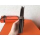 Hermes Taupe Epsom Bearn Gusset Wallet