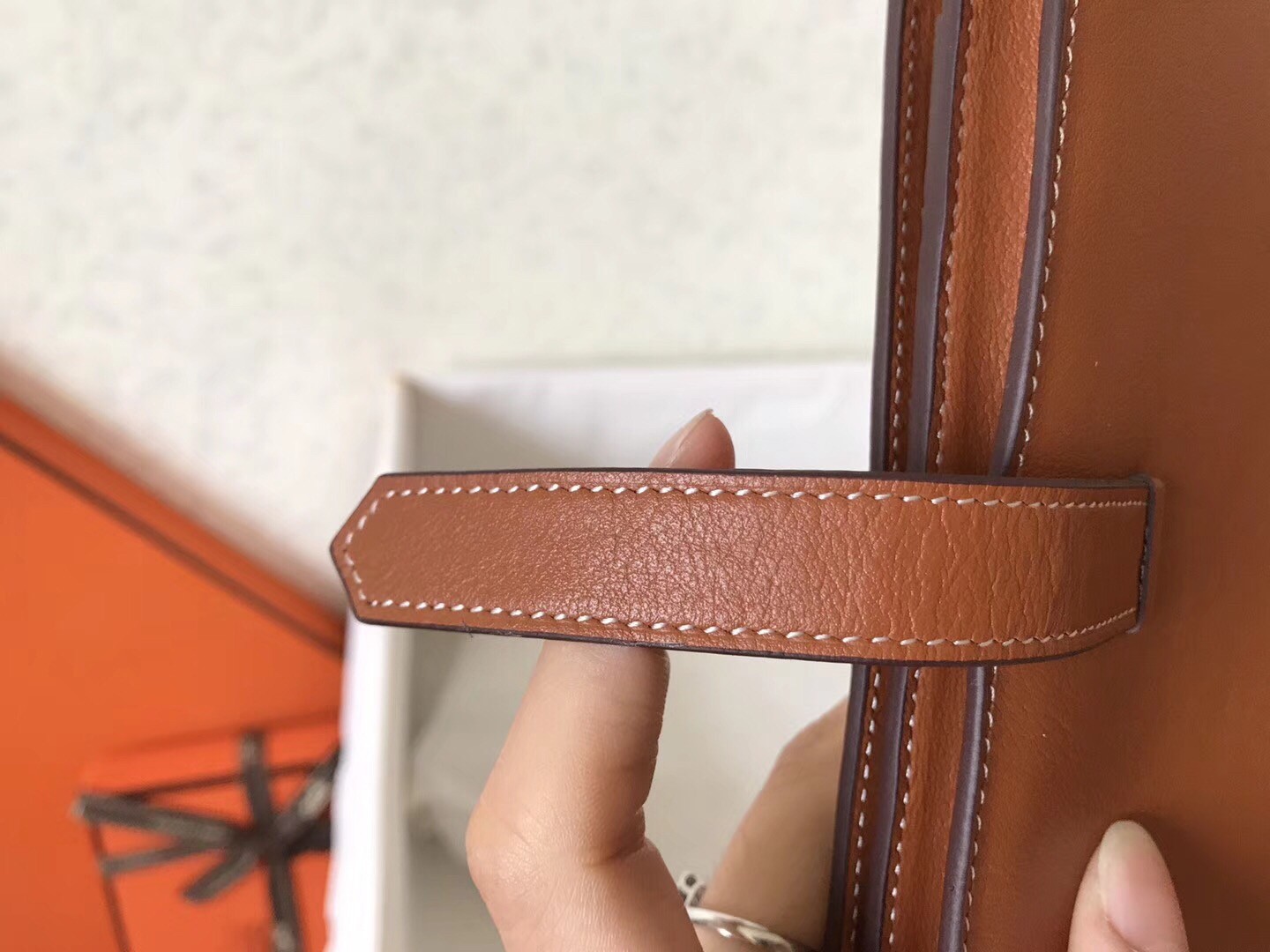 Hermes Gold Swift Bearn Gusset Wallet