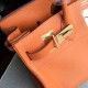 Hermes Orange JPG Birkin 42cm Shoulder Bag