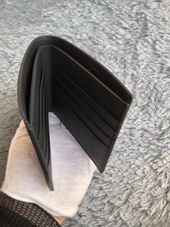 Hermes Black MC² Copernic Compact Wallet