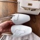 Hermes Tangeria Mule In White Calfskin Leather