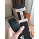 Hermes Constance 2 Belt Buckle & Black/Green Epsom 42MM Strap