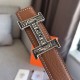 Hermes Mini Constance Belt Buckle & Black Swift 24MM Strap