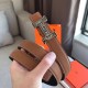 Hermes Mini Constance Belt Buckle & Black Swift 24MM Strap