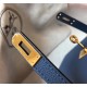 Hermes Kelly Mini II Sellier Handmade Bag In Bleu Saphir Epsom Calfskin