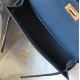 Hermes Kelly Mini II Sellier Handmade Bag In Bleu Saphir Epsom Calfskin