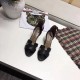 Hermes Legend Wedge Sandal In Black Calfskin