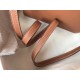 Hermes Mini Sac Roulis 18cm Bag In Brown Evercolor Calfskin