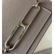Hermes Mini Sac Roulis 18cm Bag In Grey Evercolor Calfskin