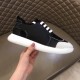 Hermes Vitesse Sneaker In Black Epsom and Technical Canvas