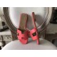 Hermes Oran Sandals In Rose Azalee Epsom Leather