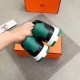Hermes Trail Sneakers In Black Epsom Calfskin
