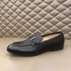 Hermes Men's Sydney Loafers In Black Calfskin