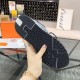 Hermes Grey Addict Sneakers In Bicolor Knit