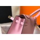 Hermes Mauve Sylvestre Epsom Kelly 25cm Sellier Bag GHW